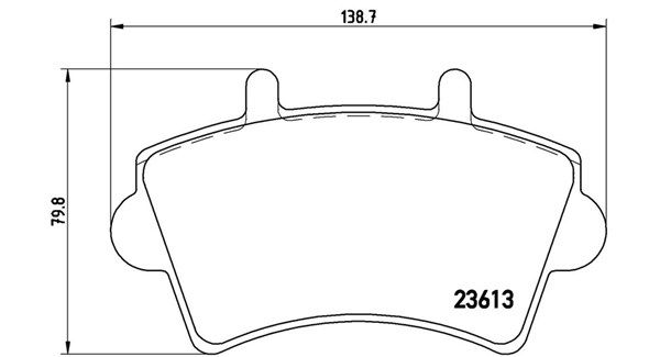 MAGNETI MARELLI Bremžu uzliku kompl., Disku bremzes 363700459039